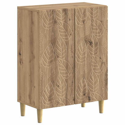 vidaXL 2 Piece Bathroom Cabinet Set DELFT Artisan Oak Engineered Wood