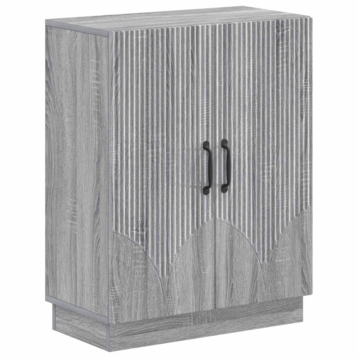 vidaXL 2 Piece Bathroom Cabinet Set HOORN Grey Sonoma Engineered Wood