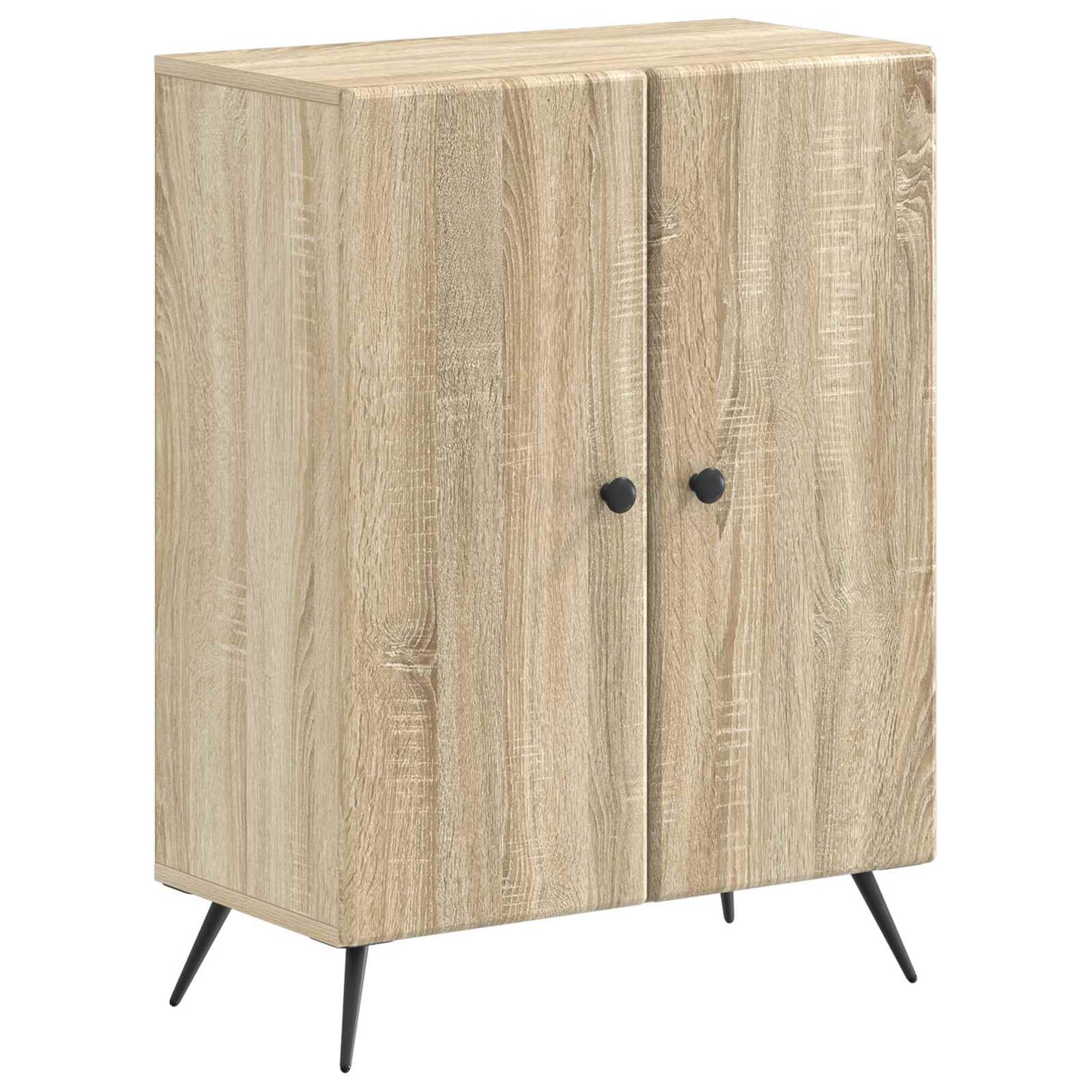 vidaXL 2 Piece Bathroom Cabinet Set BREDA Sonoma Oak Engineered Wood