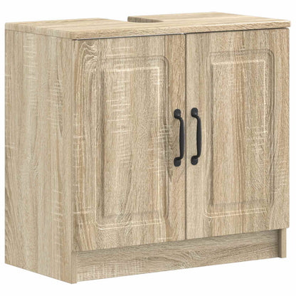 vidaXL 2 Piece Bathroom Cabinet Set UTRECHT Sonoma Oak Engineered Wood