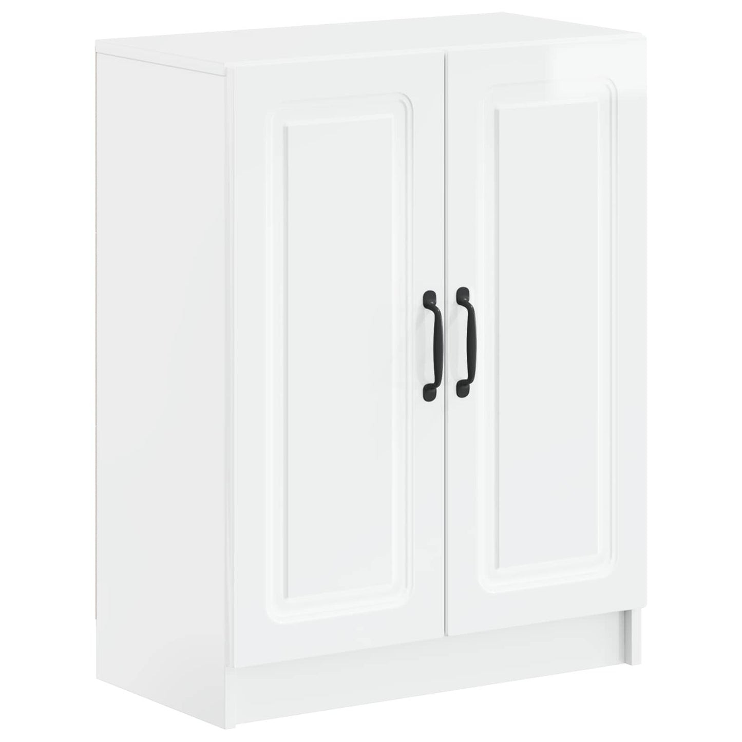 vidaXL 2 Piece Bathroom Cabinet Set UTRECHT High Gloss White