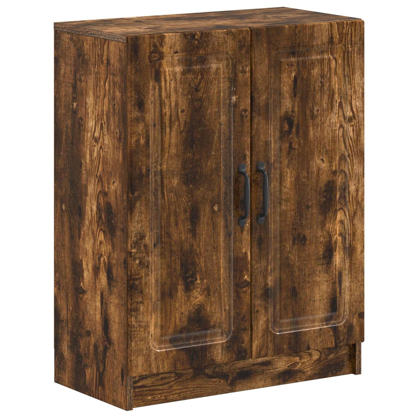 vidaXL 2 Piece Bathroom Cabinet Set UTRECHT Smoked Oak Engineered Wood