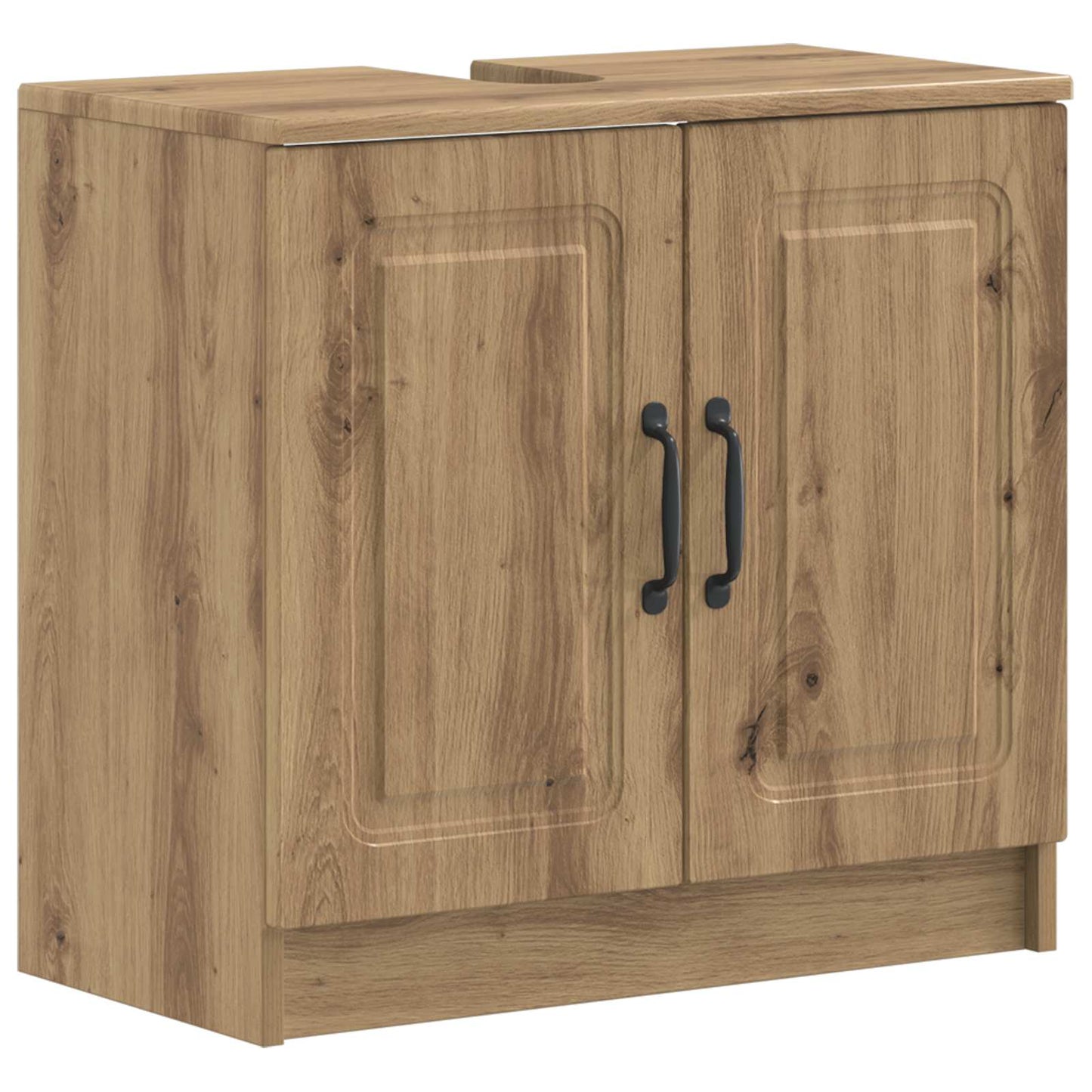 vidaXL 2 Piece Bathroom Cabinet Set UTRECHT Artisan Oak