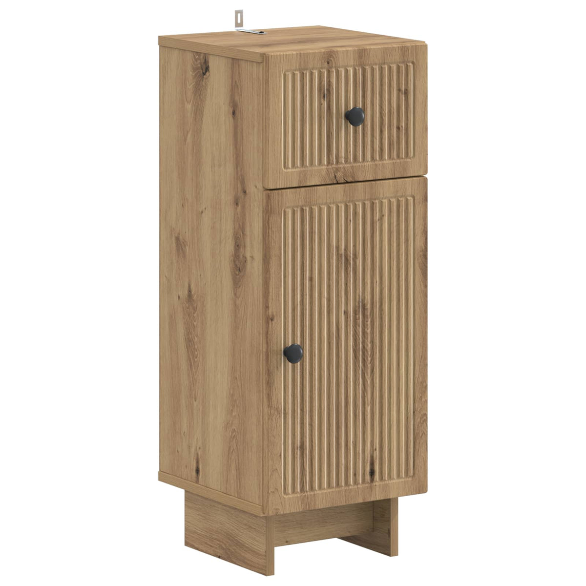 vidaXL 2 Piece Bathroom Cabinet Set EDE Artisan Oak Engineered Wood