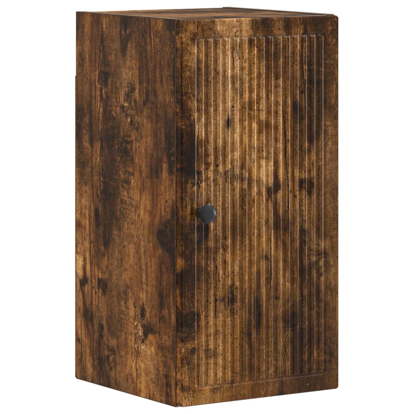 vidaXL 3 Piece Bathroom Cabinet Set EDE Smoked Oak Engineered Wood