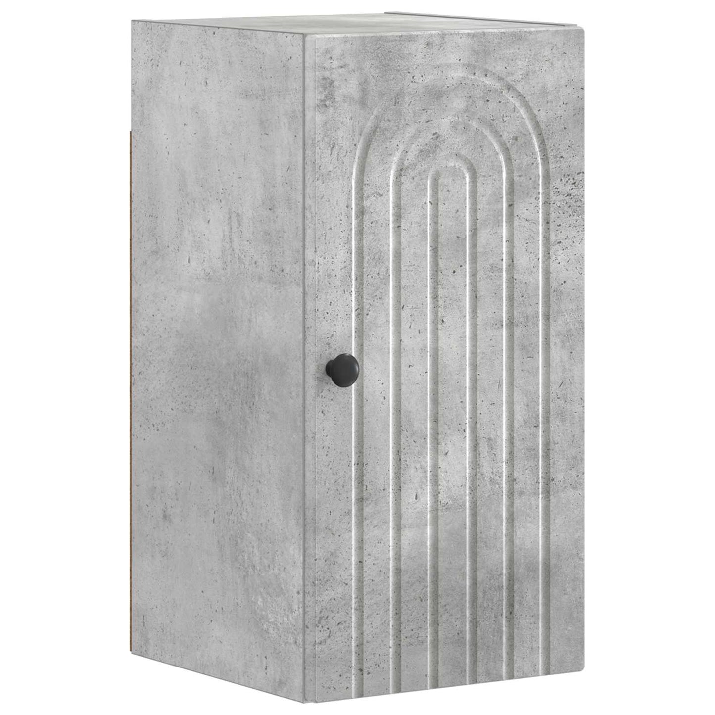 vidaXL 3 Piece Bathroom Cabinet Set ALKMAAR Concrete Grey