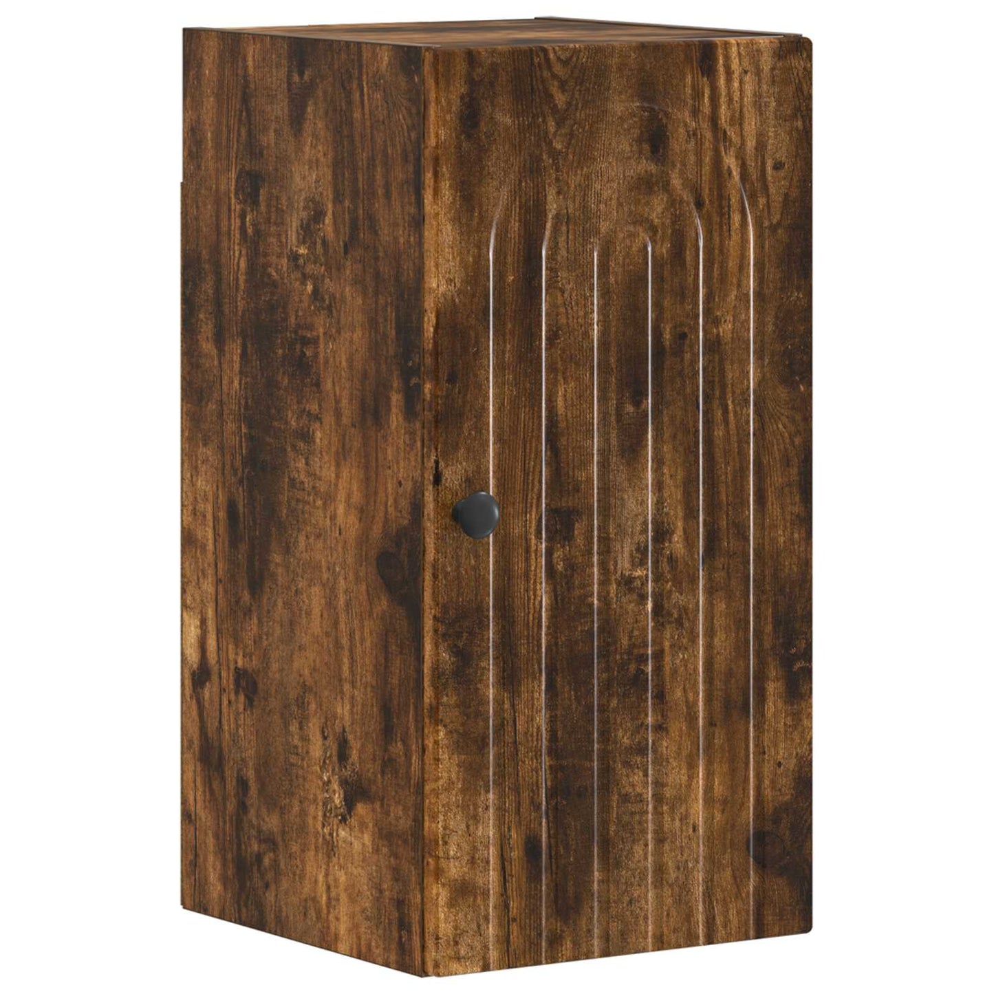 vidaXL 3 Piece Bathroom Cabinet Set ALKMAAR Smoked Oak Engineered Wood