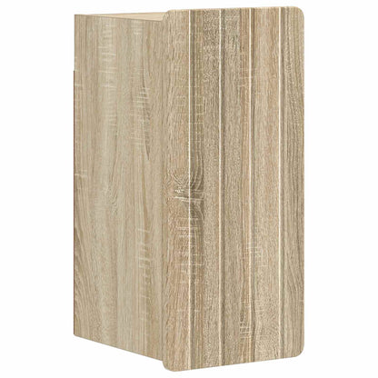 vidaXL 3 Piece Bathroom Cabinet Set ZWOLLE Sonoma Oak Engineered Wood