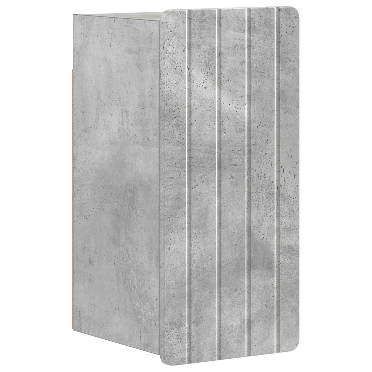 vidaXL 3 Piece Bathroom Cabinet Set ZWOLLE Concrete Grey