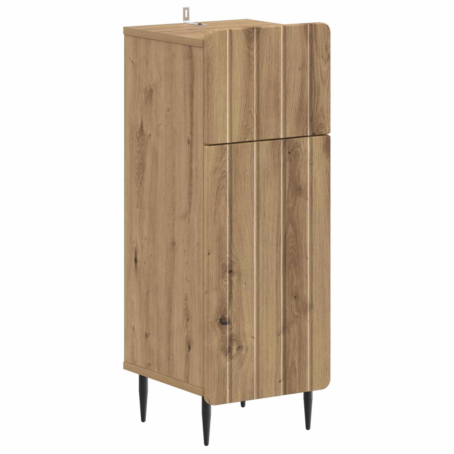 vidaXL 3 Piece Bathroom Cabinet Set ZWOLLE Artisan Oak Engineered Wood