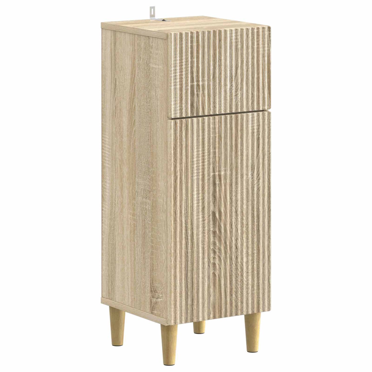 vidaXL 3 Piece Bathroom Cabinet Set ARNHEM Sonoma Oak Engineered Wood