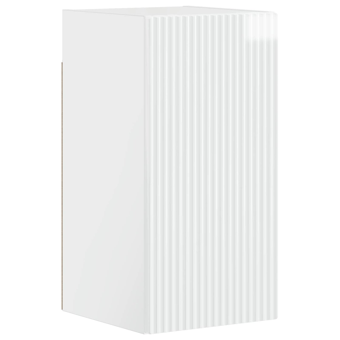 vidaXL 3 Piece Bathroom Cabinet Set ARNHEM High Gloss White