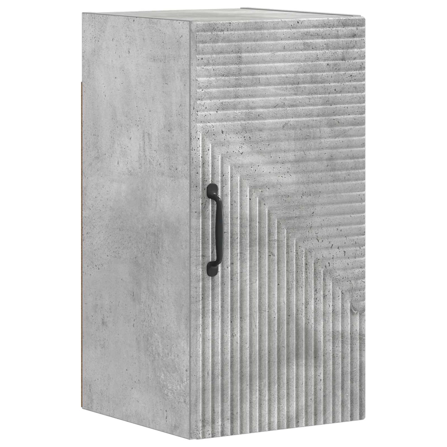 vidaXL 3 Piece Bathroom Cabinet Set HAARLEM Concrete Grey