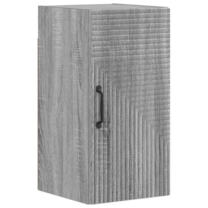 vidaXL 3 Piece Bathroom Cabinet Set HAARLEM Grey Sonoma