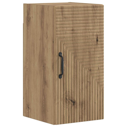vidaXL 3 Piece Bathroom Cabinet Set HAARLEM Artisan Oak
