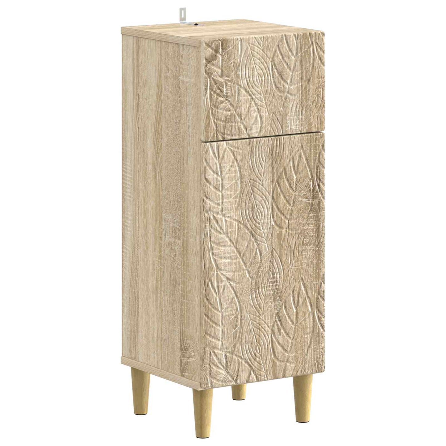 vidaXL 3 Piece Bathroom Cabinet Set DELFT Sonoma Oak Engineered Wood