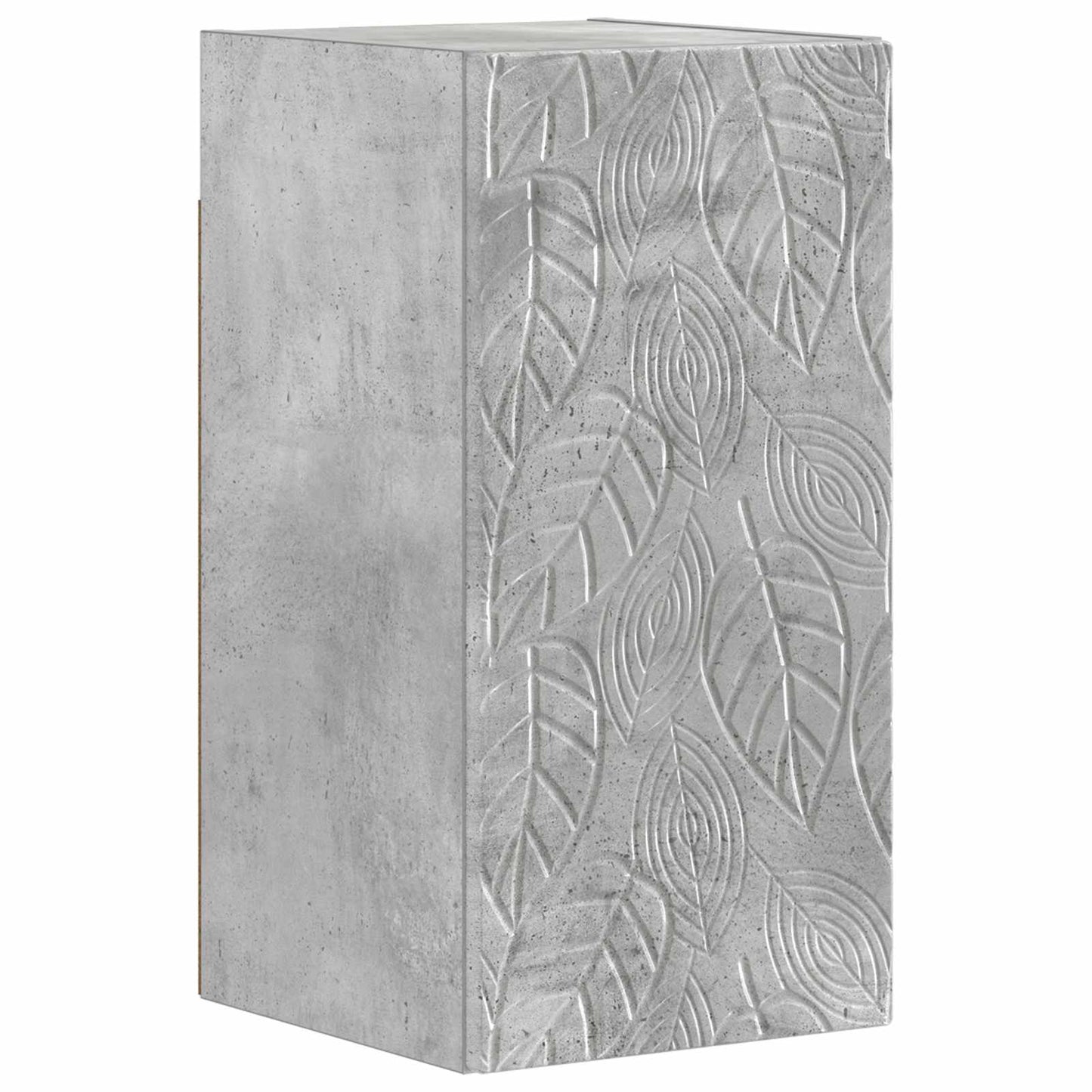 vidaXL 3 Piece Bathroom Cabinet Set DELFT Concrete Grey