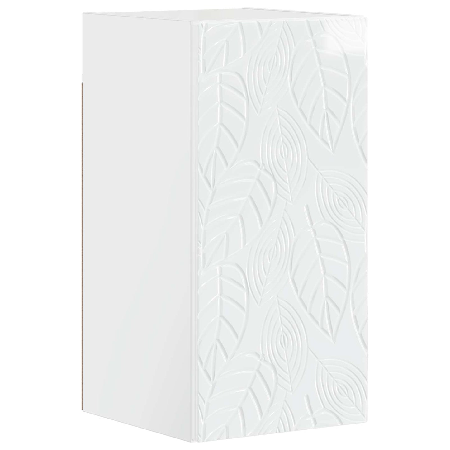 vidaXL 3 Piece Bathroom Cabinet Set DELFT High Gloss White
