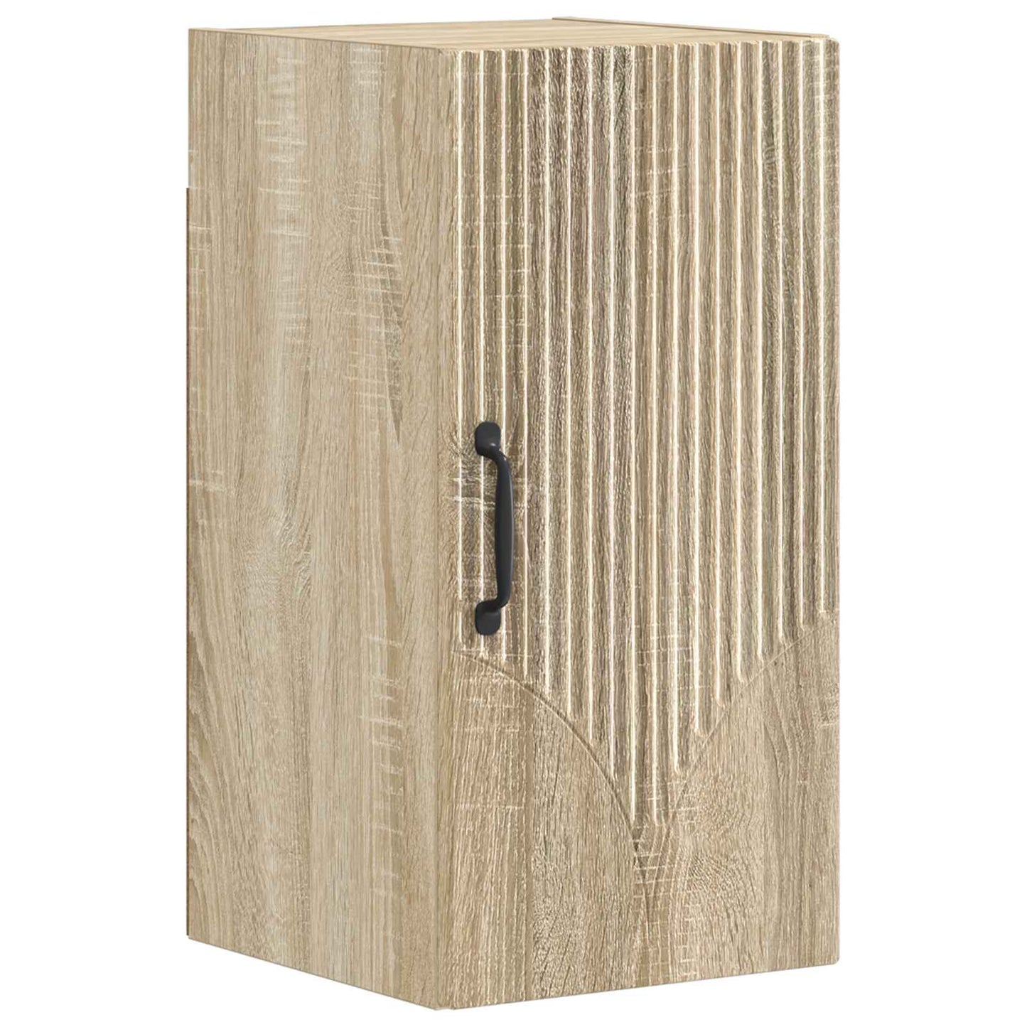 vidaXL 3 Piece Bathroom Cabinet Set HOORN Sonoma Oak Engineered Wood