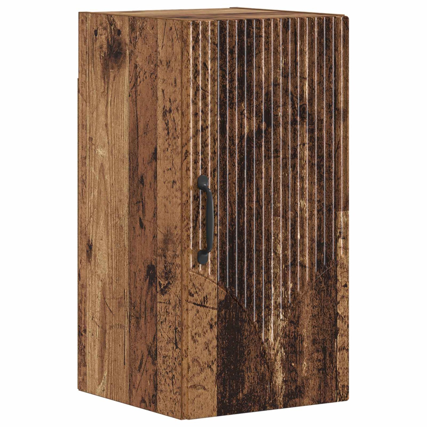 vidaXL 3 Piece Bathroom Cabinet Set HOORN Old Wood Engineered Wood