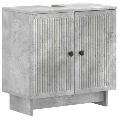 vidaXL 3 Piece Bathroom Cabinet Set EDE Engineered Wood