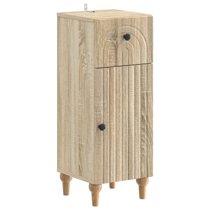 vidaXL 3 Piece Bathroom Cabinet Set ALKMAAR Engineered Wood