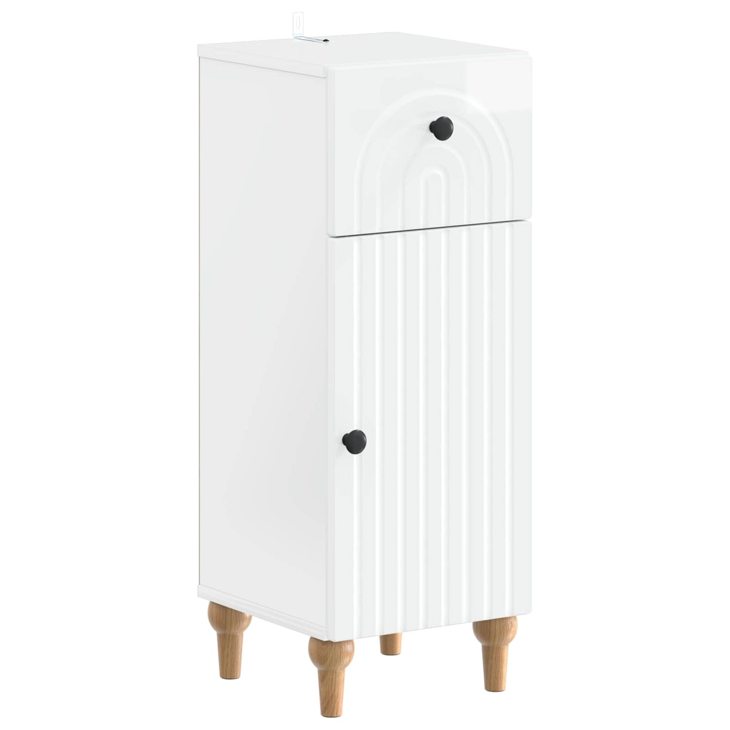 vidaXL 3 Piece Bathroom Cabinet Set ALKMAAR Engineered Wood