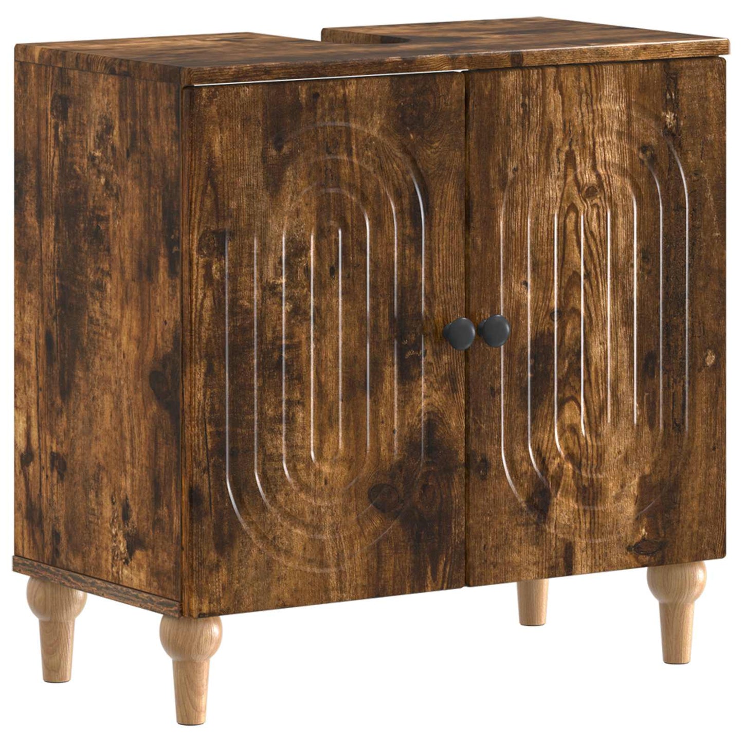 vidaXL 3 Piece Bathroom Cabinet Set ALKMAAR Engineered Wood