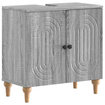 vidaXL 3 Piece Bathroom Cabinet Set ALKMAAR Engineered Wood