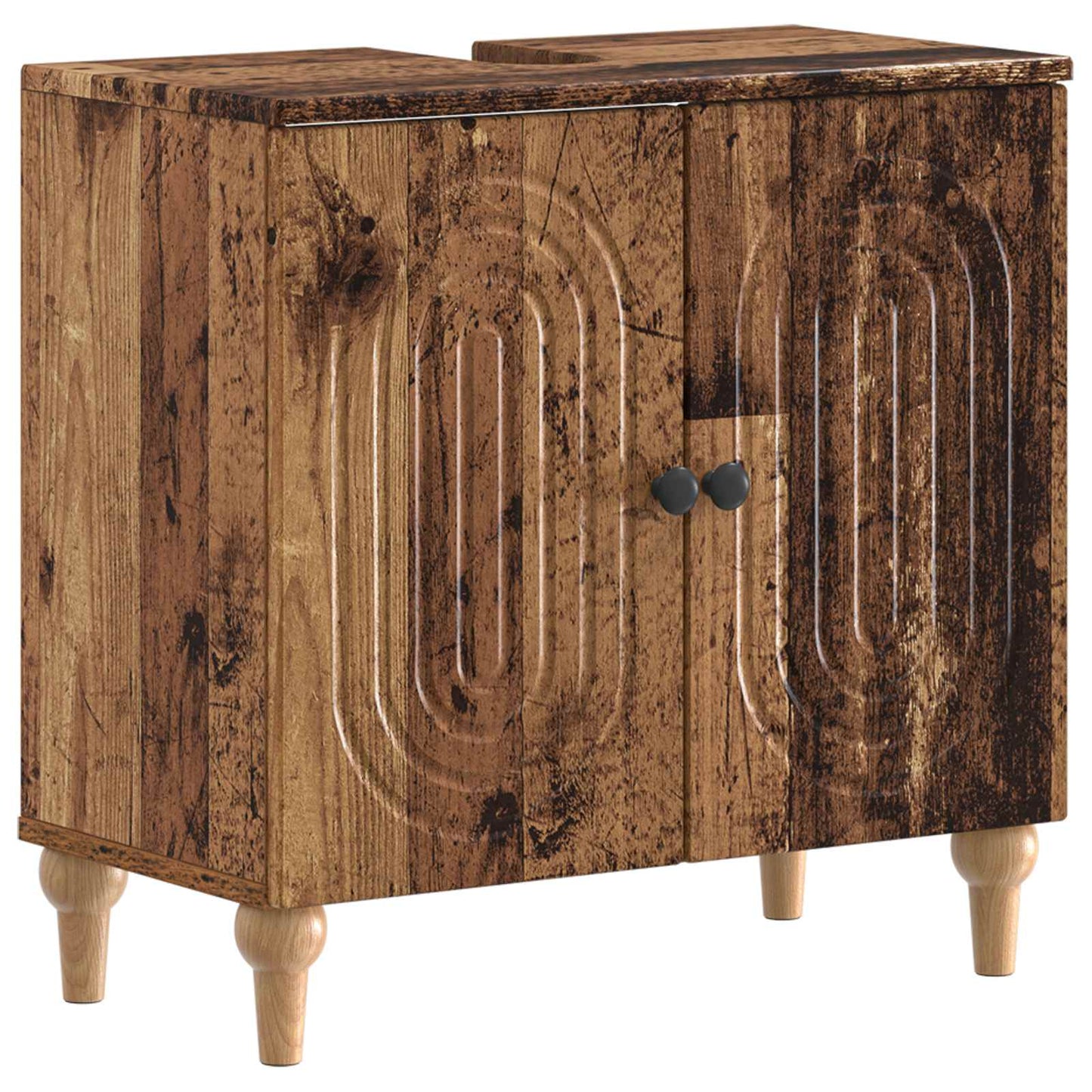 vidaXL 3 Piece Bathroom Cabinet Set ALKMAAR Engineered Wood