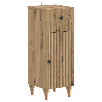 vidaXL 3 Piece Bathroom Cabinet Set ALKMAAR Engineered Wood