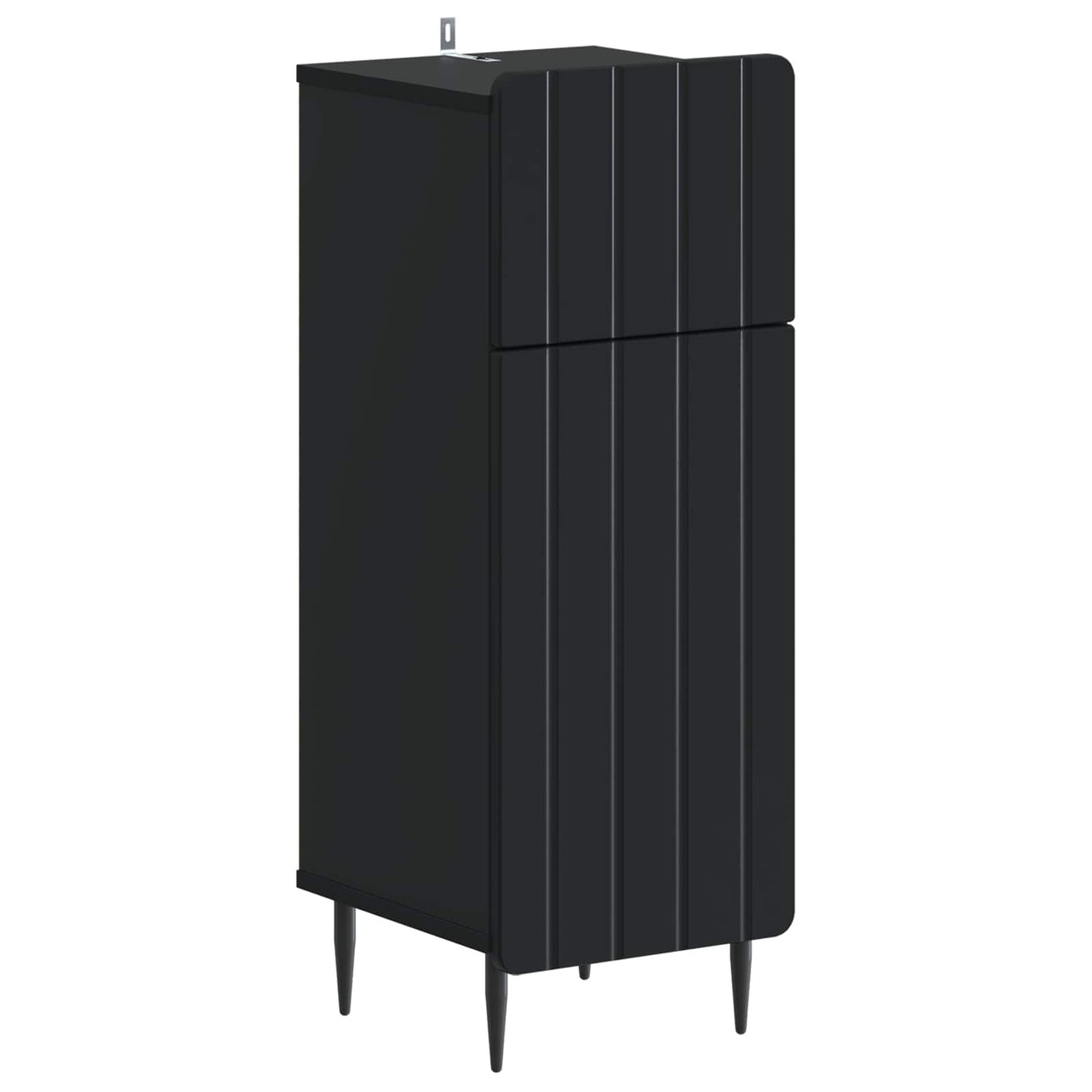 vidaXL 3 Piece Bathroom Cabinet Set ZWOLLE Engineered Wood