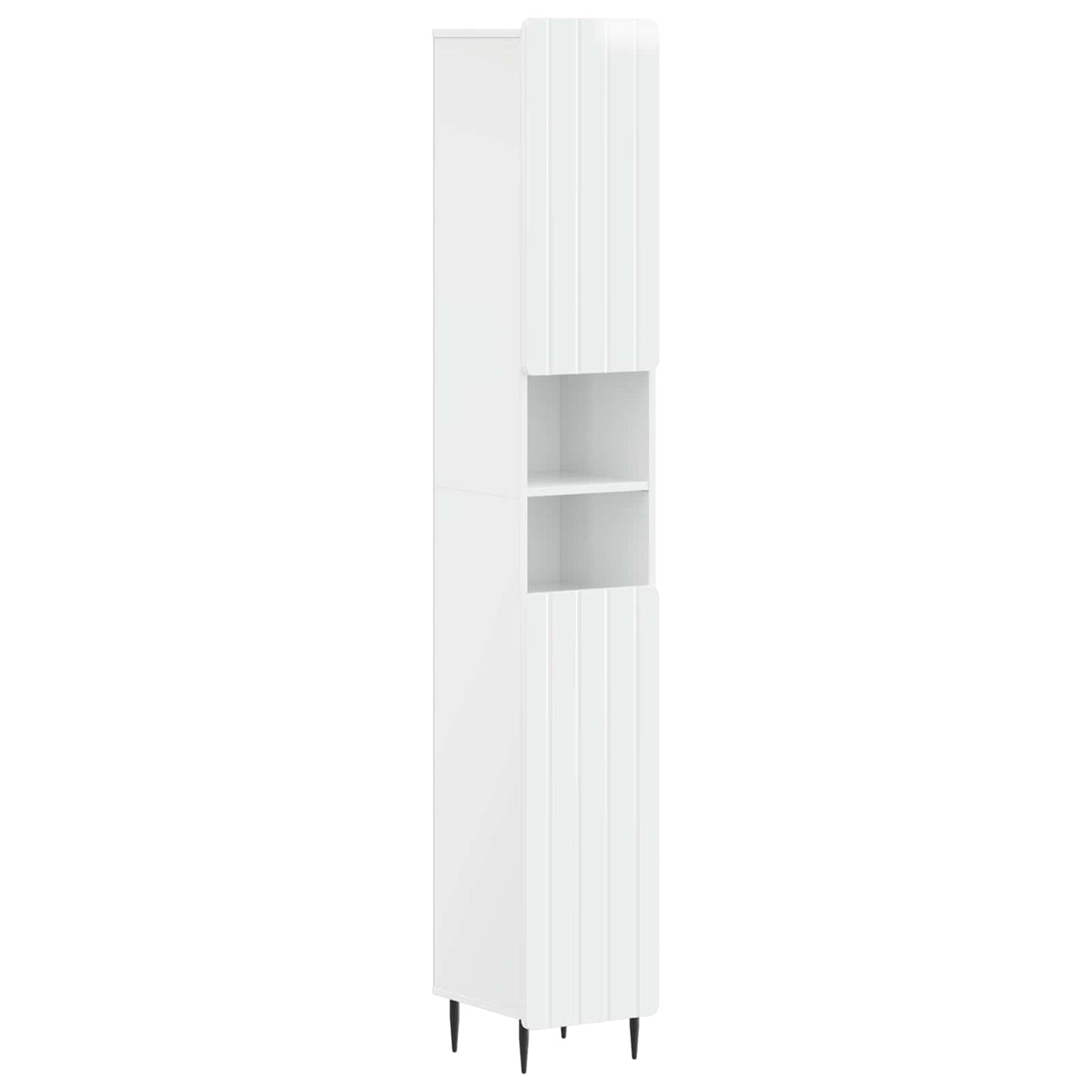 vidaXL 3 Piece Bathroom Cabinet Set ZWOLLE Engineered Wood