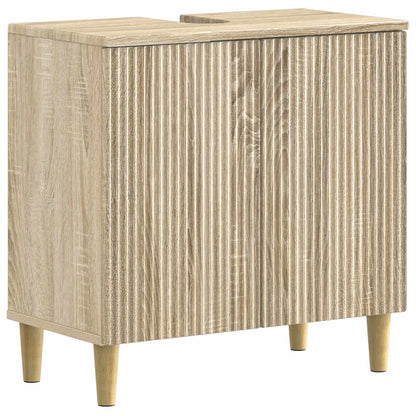 vidaXL 3 Piece Bathroom Cabinet Set ARNHEM Engineered Wood