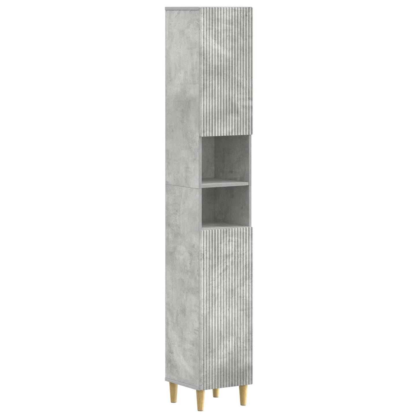 vidaXL 3 Piece Bathroom Cabinet Set ARNHEM Engineered Wood