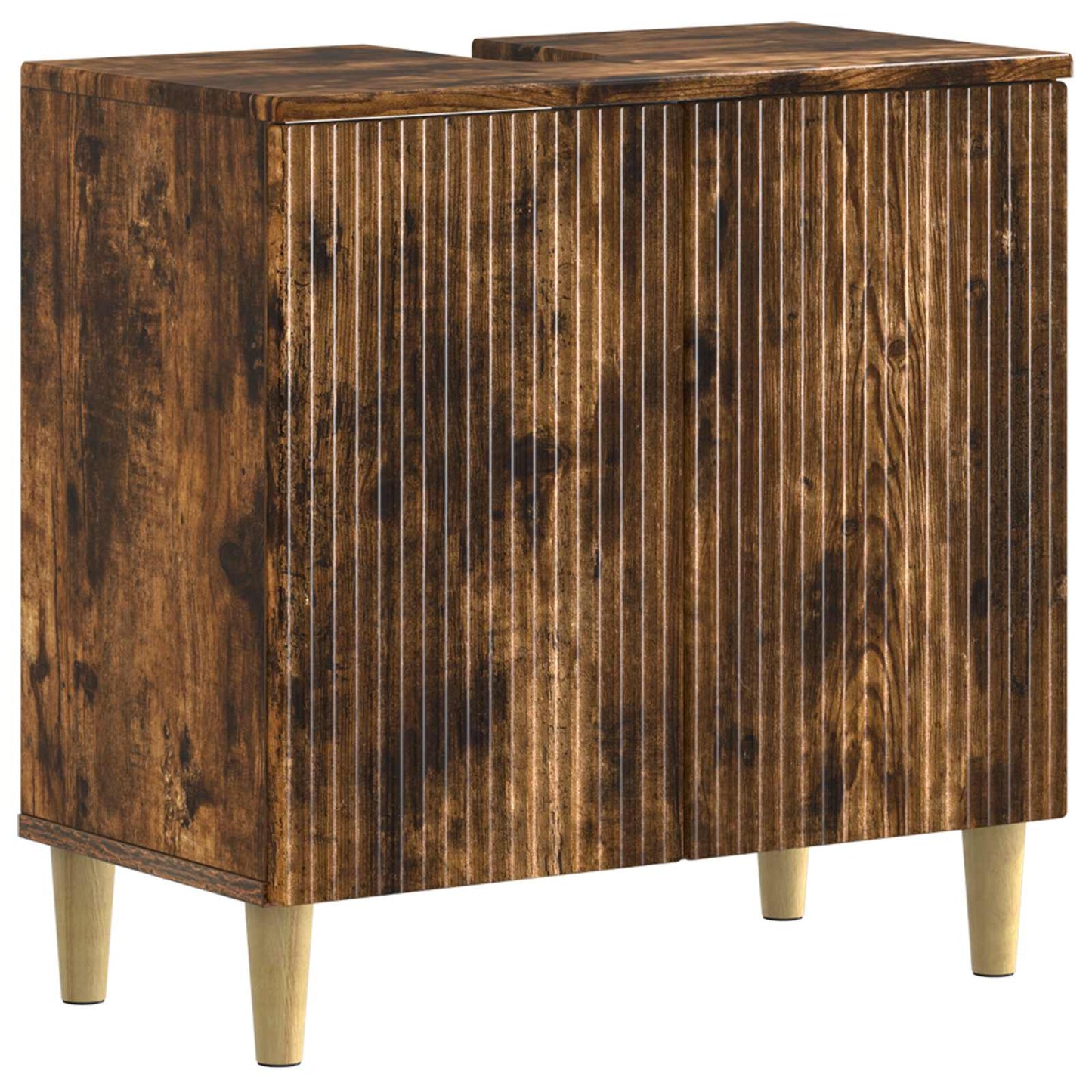 vidaXL 3 Piece Bathroom Cabinet Set ARNHEM Engineered Wood