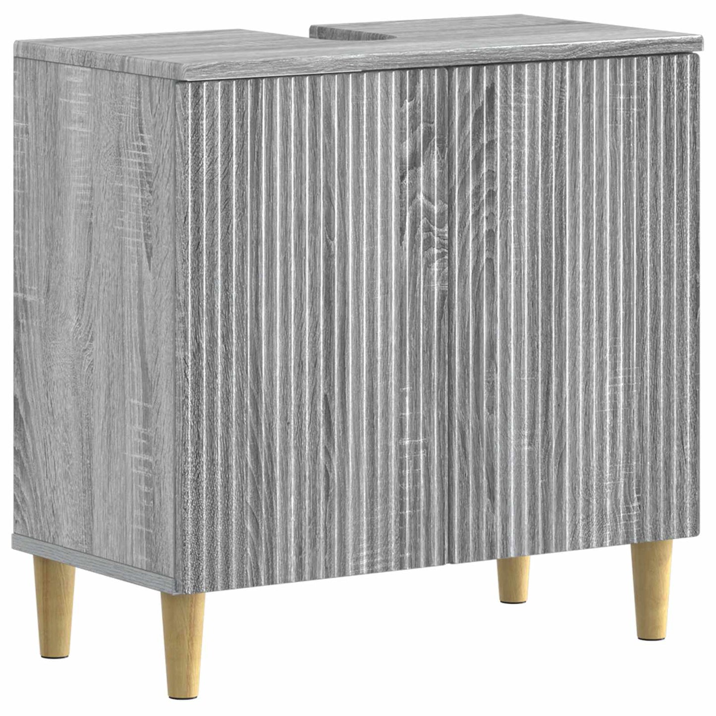 vidaXL 3 Piece Bathroom Cabinet Set ARNHEM Engineered Wood