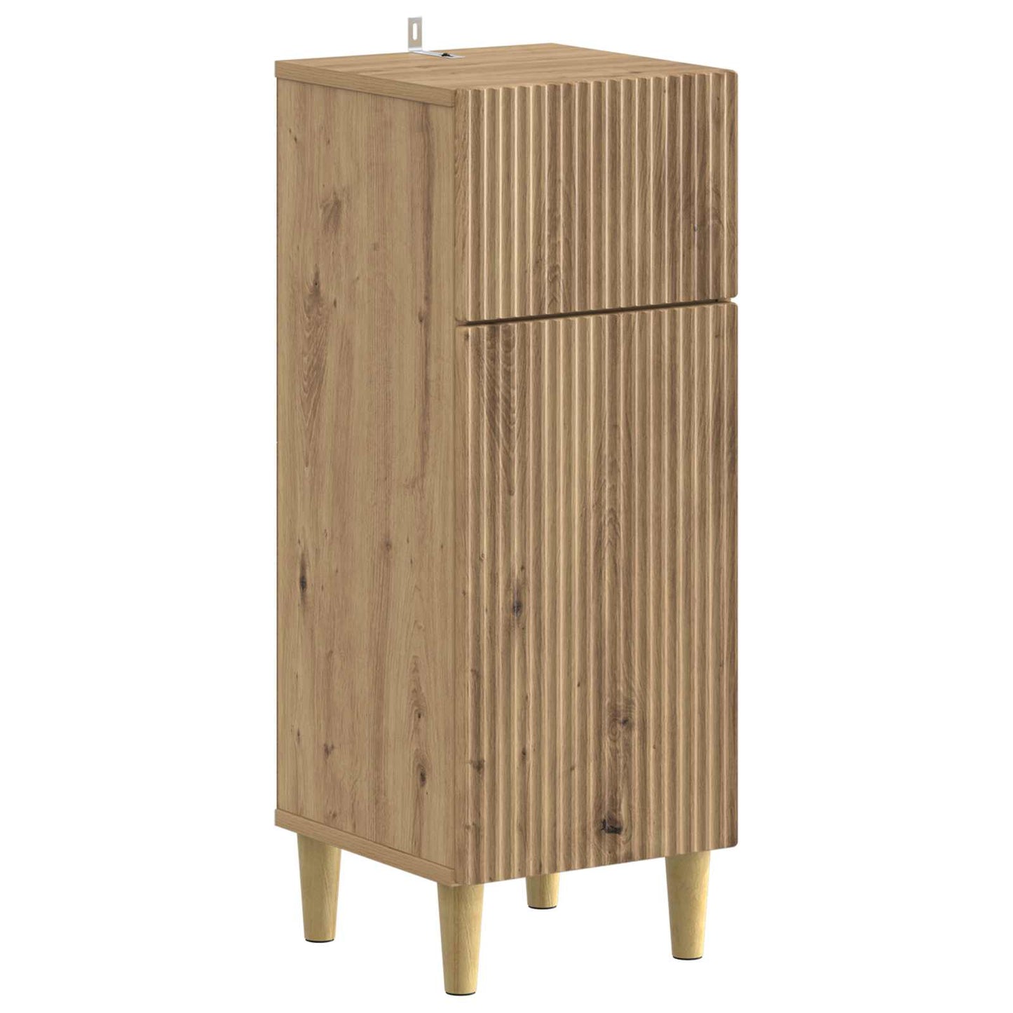 vidaXL 3 Piece Bathroom Cabinet Set ARNHEM Engineered Wood