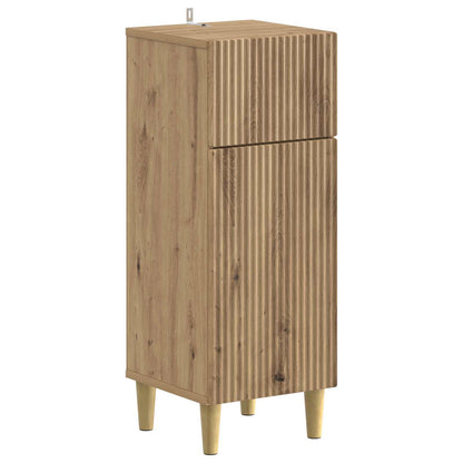vidaXL 3 Piece Bathroom Cabinet Set ARNHEM Engineered Wood