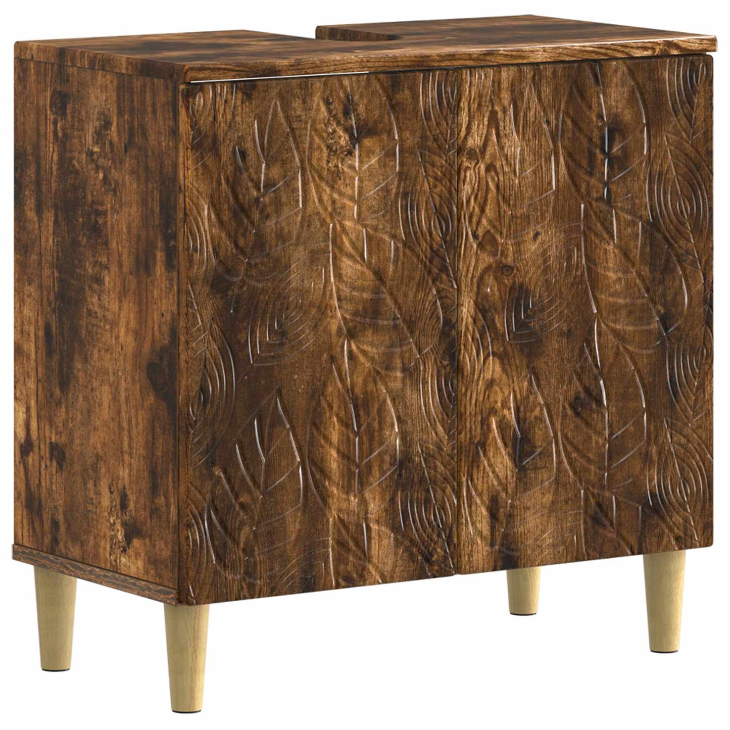 vidaXL 3 Piece Bathroom Cabinet Set DELFT Engineered Wood