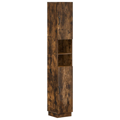 vidaXL 3 Piece Bathroom Cabinet Set HOORN Engineered Wood