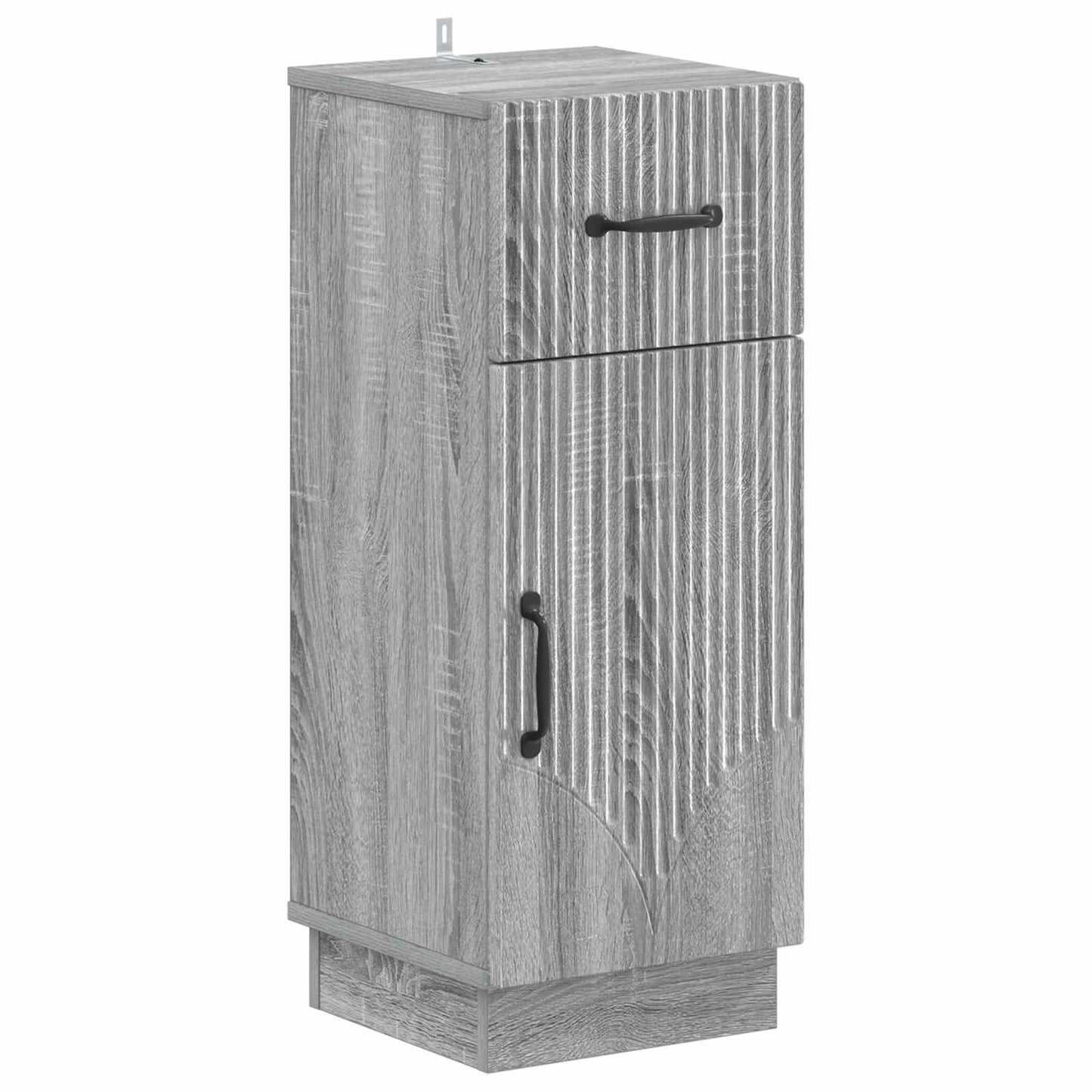 vidaXL 3 Piece Bathroom Cabinet Set HOORN Engineered Wood