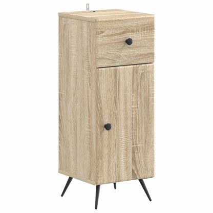 vidaXL 3 Piece Bathroom Cabinet Set BREDA Engineered Wood