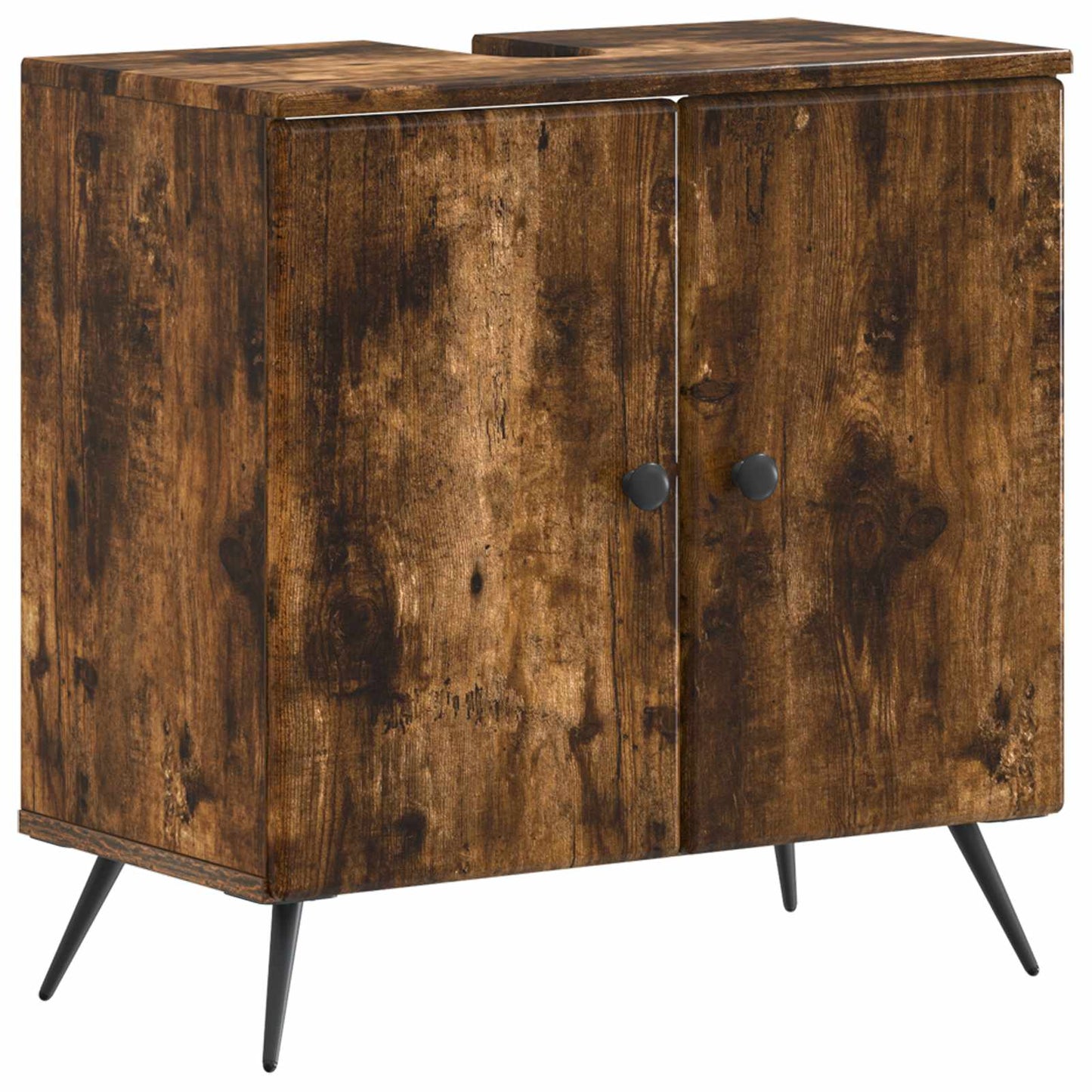 vidaXL 3 Piece Bathroom Cabinet Set BREDA Engineered Wood