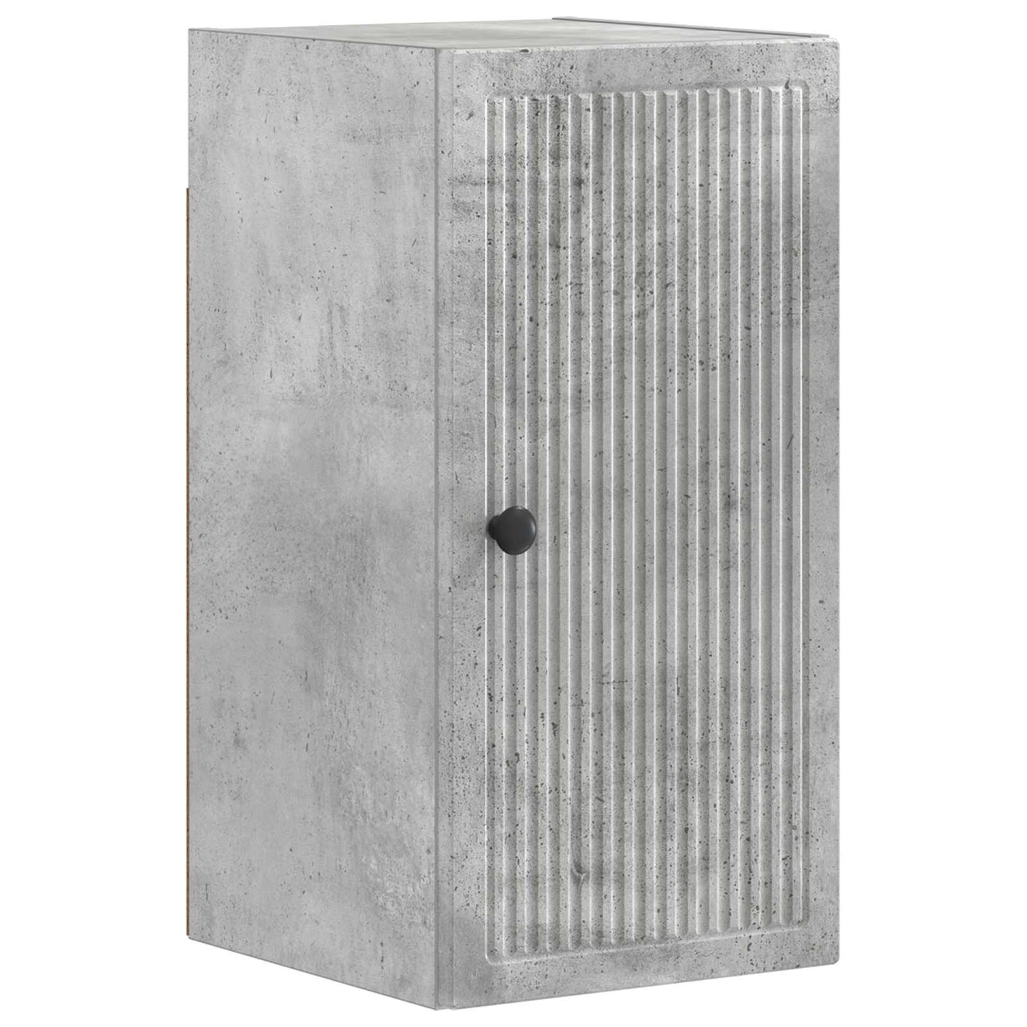 vidaXL 4 Piece Bathroom Cabinet Set EDE Concrete Grey Engineered Wood