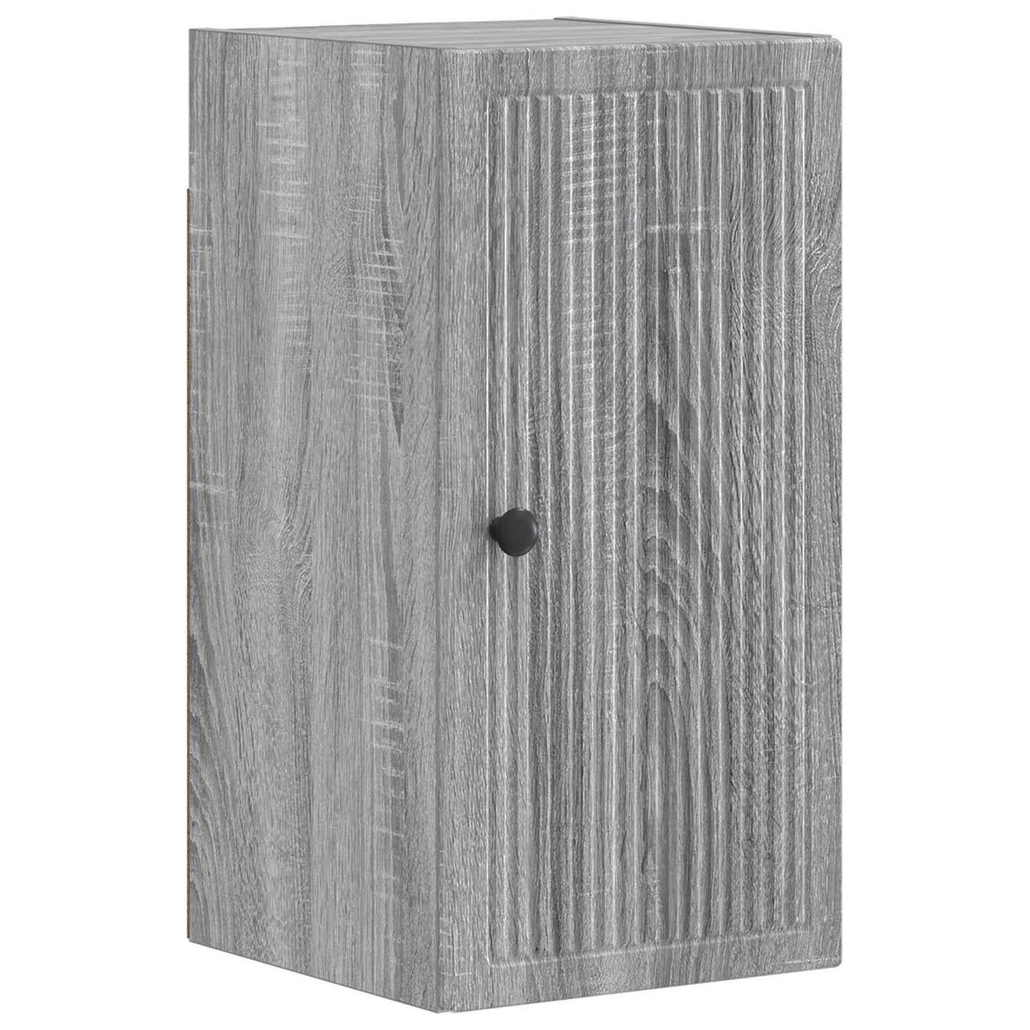 vidaXL 4 Piece Bathroom Cabinet Set EDE Grey Sonoma Engineered Wood