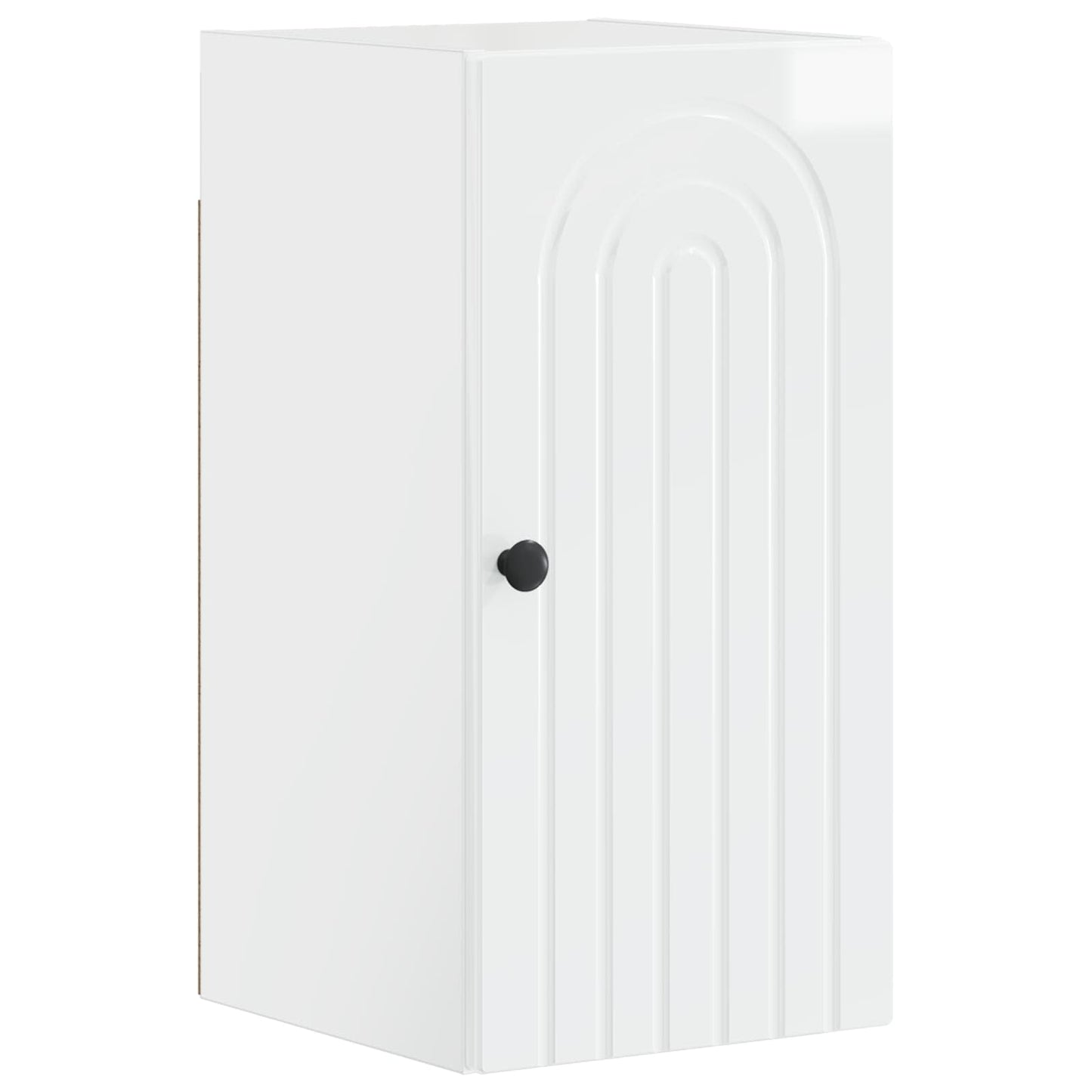 vidaXL 4 Piece Bathroom Cabinet Set ALKMAAR High Gloss White