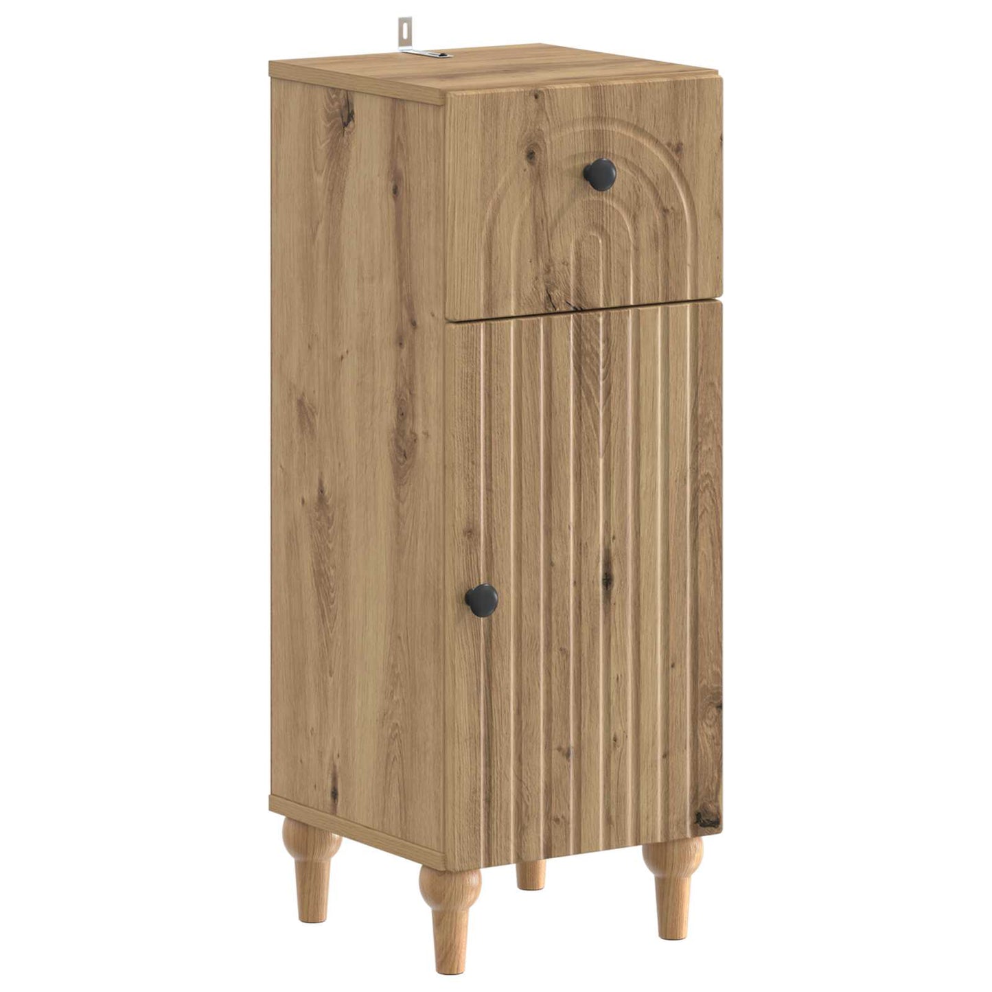 vidaXL 4 Piece Bathroom Cabinet Set ALKMAAR Artisan Oak