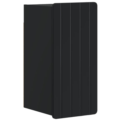vidaXL 4 Piece Bathroom Cabinet Set ZWOLLE Black Engineered Wood