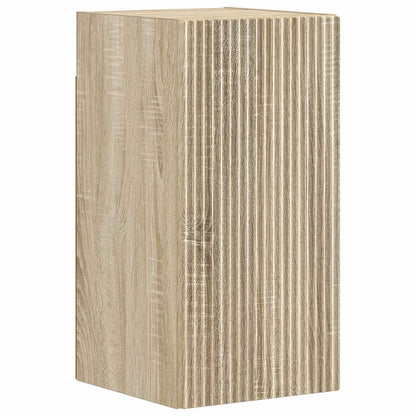 vidaXL 4 Piece Bathroom Cabinet Set ARNHEM Sonoma Oak Engineered Wood